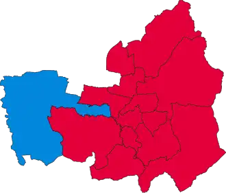 2022 results map