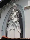 Detail of a pinnacle