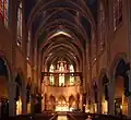 View towards the high altar