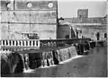 View of the Fez River and the waters which were diverted to power the factory