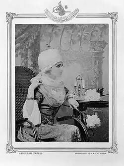 A Circassian noblewoman in the 19th century