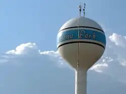 The Cissna Park water tower