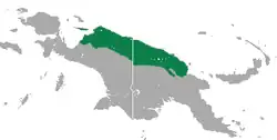 Map of range