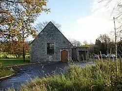Cleeve Village Hall, erected in 1936, to commemorate the Silver Jubilee of George V