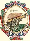 Coat of arms of the Principality of Smolensk from the big Titularnik of 1672[81]