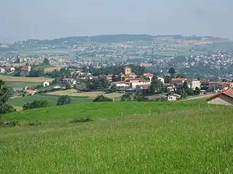 A general view of Coise