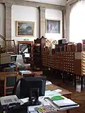 The archives in the Palais des Études