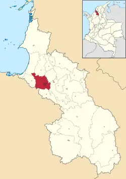 Location of the municipality and city of Sincelejo in the Department of Sucre