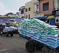 One of the streets that make up the Pettah Market