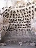 A columbarium in the Midras ruins