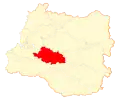 Location of the Commune of Paillaco