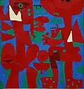 Confession, 1980, oil canvas, 100x93