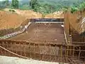 Construction of Forebay