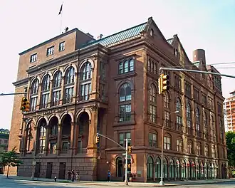 The Cooper Union Foundation Building has stood on Astor Place, anchoring the north end of Cooper Square, since 1859