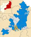 2003 results map