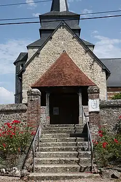 The church in Coudray