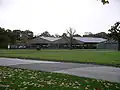 Cow sheds in Stoneleigh Park