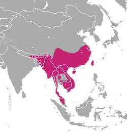Map of range