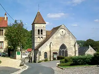 The church in Cramoisy