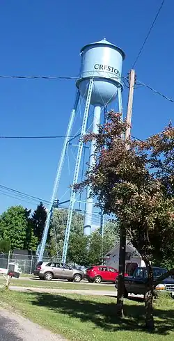 Creston water tower