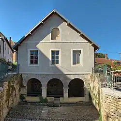 The town hall in Cromary