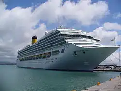 Cruise ship Costa Fortuna in Katakolo, April 2009