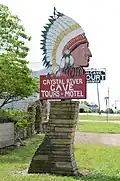 Tourist Camp sign