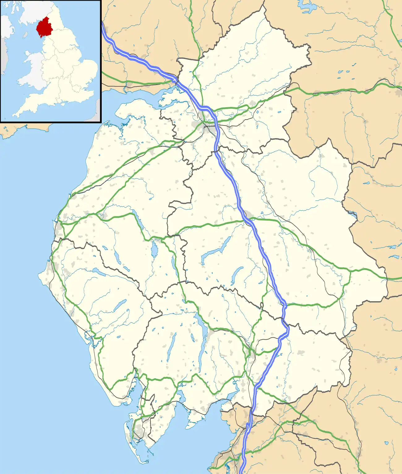 Rampside Gas Terminal is located in Cumbria
