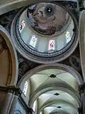 Interior view of one of the domes