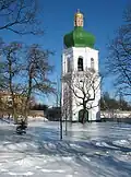 The gate bell tower