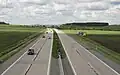 D2 motorway near Blučina