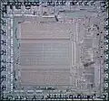 Die shot of DC335 control chip.