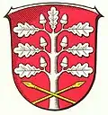 Coat of arms for Garbenteich district