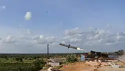 Top-attack ability and tripod launcher validation test.