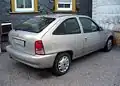 Daewoo Nexia 3-door hatchback (rear view)