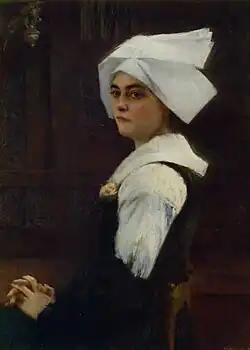 Portrait of a Brittany Girl, 1887