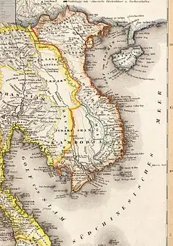 Southeast Asia map