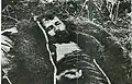 The dead body of Gruev up close