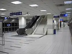 A platform view of the Dang Wangi station