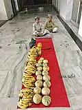 Dastarkhān at the dargah