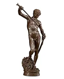 David vainqueur de Goliath, circa 1894-1910