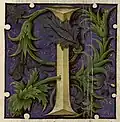 Lettrine I, f.35r.