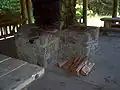 Four cooking ovens, some with grills.