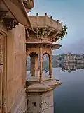 Seeshmahal facing roopsagar