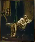 Eugène Delacroix: Tasso in the Madhouse, 1839