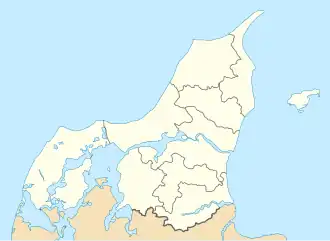 Asaa is located in North Jutland Region