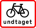 U5.1: Bicycles and small mopeds exempt