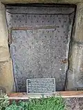 Detail of the door to Markeygate House