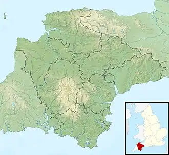 RMB Chivenor is located in Devon