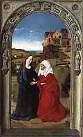 Visitation scene